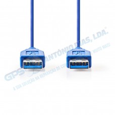 Cabo USB A - USB A Azul 3.2 SuperSpeed