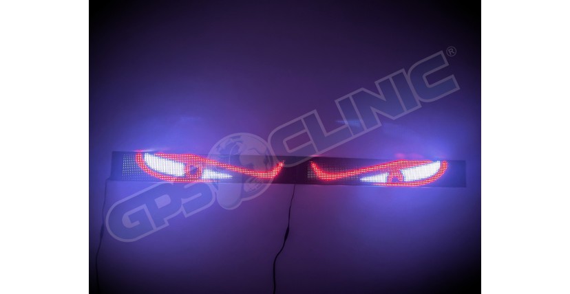 2x Placa Led Flexível Programável (com Olhos)