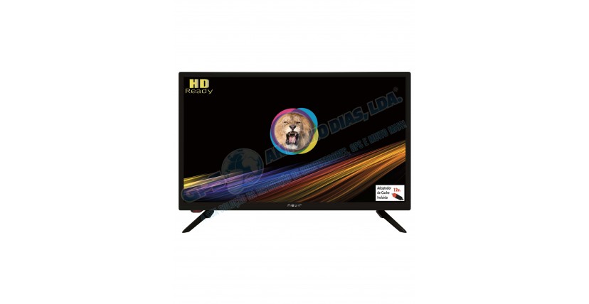 Televisão HD LED 24" NEVIR 12v/220v